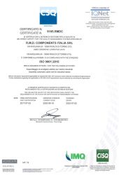 CERTIFICAZIONE ISO 9001